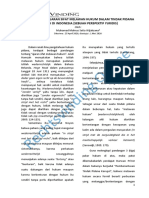 Perkembangan Ajaran Sifat Melawan Hukum Dalam Tindak Pidana Korupsi Di Indonesia (Sebuah Perspektif Yuridis)