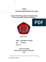 Tugas Haki - Muhammad Yusrizal - 201930061 - Kelas C Hukum