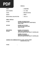 42+ Muslim Boy Marriage Biodata Format In Word Download PNG