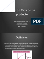 Presentacion Ciclo de Vida de Producto