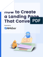 How To Create A Landing Page That Convert AWeber