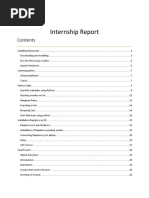 Internship Report