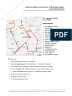 Motorcade Route