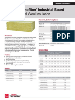 Thermafiber Industrial Board Data Sheet