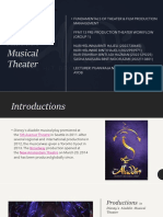 Theater Pre-Production Workflow (Disney's Aladdin Musical)