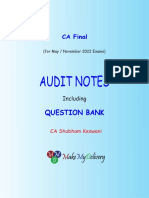 Audit Notes - 23 Dec