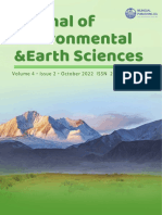 Journal of Environmental & Earth Sciences - Vol.4, Iss.2 October 2022