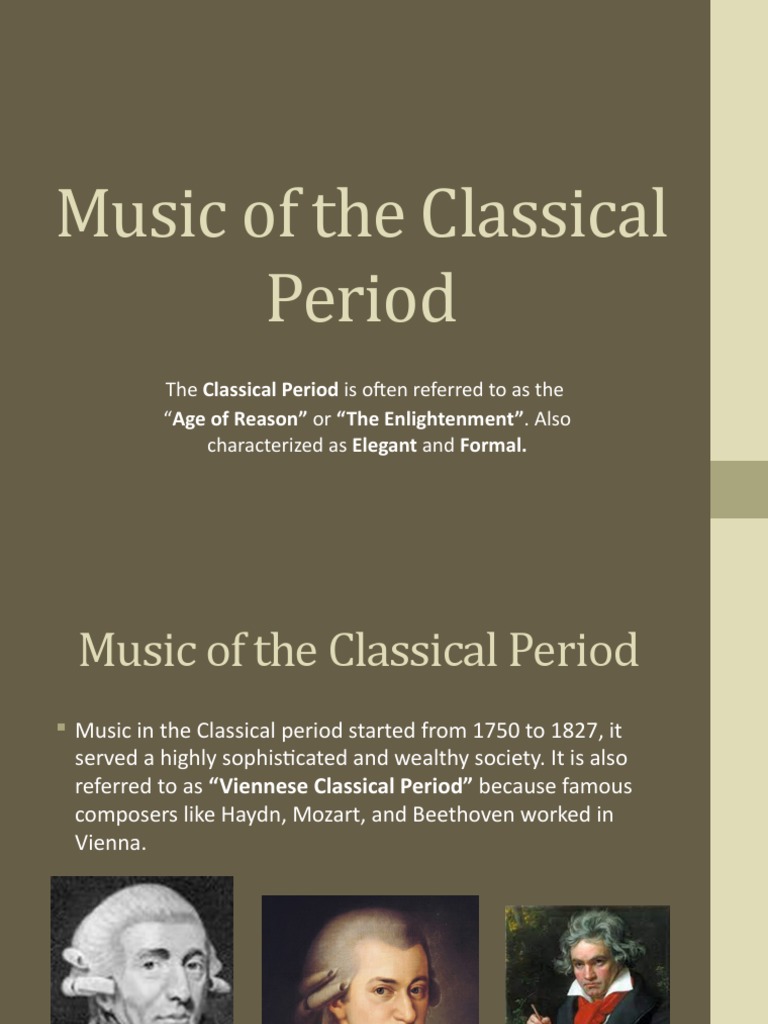 The Musical Developments and Forms that Defined the Enlightenment Era