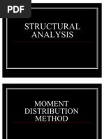 Moment Distribution Method