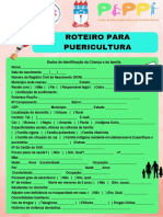 Roteiro para puericultura completo