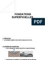 Fondations Superficielles