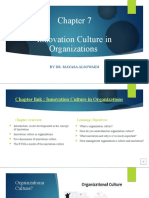 Ch7-Student-Innovation Culture in Organizations by Dr. Mayasa