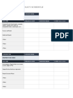 Data Retention Policy Schedule