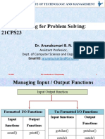 M2 Input-Output Operations