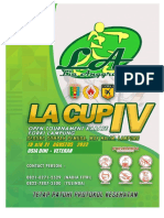 Proposal L.A Cup Iv Agustus