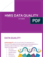 LECTURE#8 - HMIS DATA QUALITY