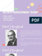 Activity or Developmental Task Theory