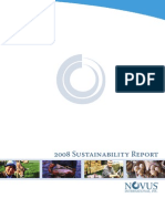 2008 Novus Sustainability Report