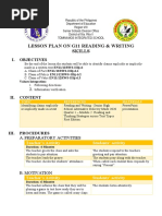 Daily Lesson Plan On Identifying Claims