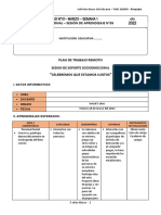 5 Años - Actividad Del Dia 18 de Marzo