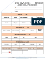 Bulletin P1 CM2 2022-2023