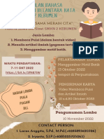 Pamflet Lomba Bulan Bahasa