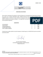 Universidad Nacional Experimental de Guayana Secretaría. Coordinación de Admisión Y Control de Estudios