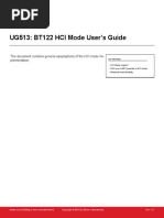 Ug513 bt122 Hci Mode Users Guide