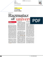 razmataz all'Università - La Stampa del 1 novembre 2022