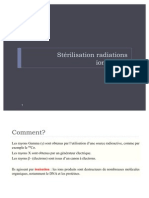 Sterilisation radiations ionisantes