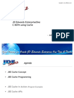 JD Edwards EnterpriseOne - BSFN Cache Programming