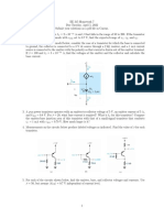 S 15 BE C B E: Microelectronic Circuits, 8e Sedra, Smith, Carusone, Gaudet