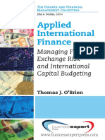 Applied International Finance - Managing Foreign Exchange Risk and International Capital Budgeting (PDFDrive)