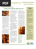 Cottage Food Advisory