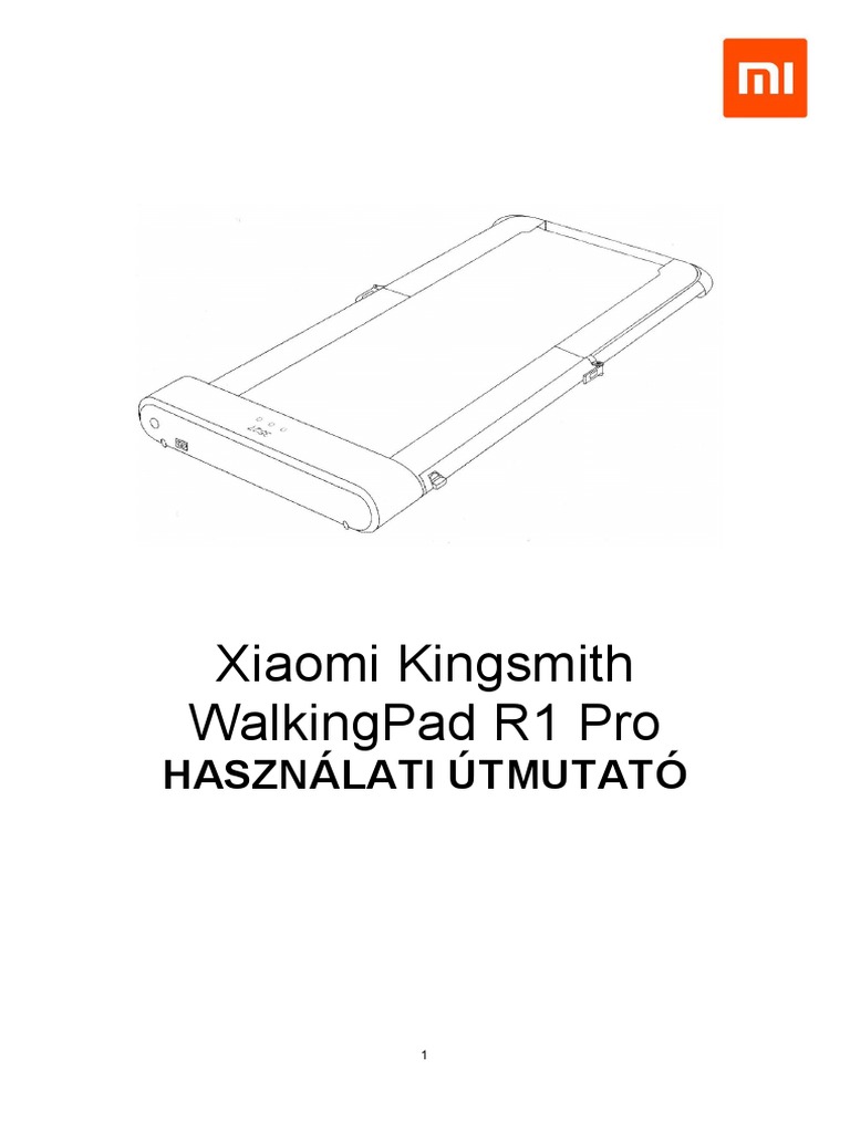 KingSmith Walkingpad R1 Pro PDF