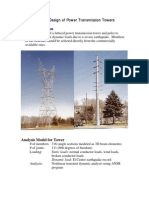 Transmission Tower (Optimal Design)