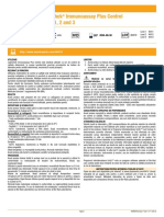 Lyphochek Immunoassay Plus Control Levels 1, 2 and 3: Pagina 1 - 2021-10 - 1536-00 /romanian Română