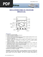 5-Multimetro o Tester Digital