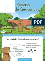 Za HL 595 Reading Simple Sentences Grade 1 - Ver - 1