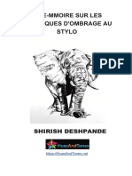 AIDE-MMOIRE SUR LES TECHNIQUES DOMBRAGE AU STYLO - Shirish Deshpande