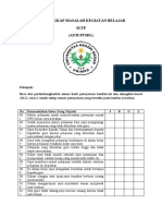 Alat Ungkap Masalah Kegiatan Belajar