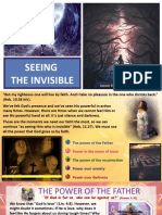 Seeing The Invisible: Lesson 8 For August 20, 2022