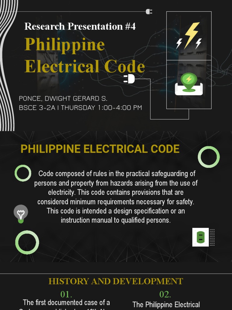 Philippine Electrical Code PDF Electrical Wiring Ac Power Plugs