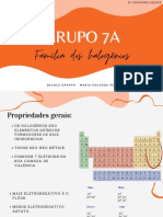 Grupo 7A Grupo 7A: Família Dos Halogênios