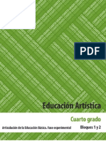 Educación Artística 4to Grado