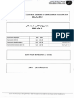 Concours Daccès 2019