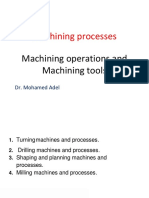 Machining Processes Guide