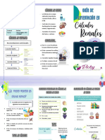 Calculos Renales Guía de Alimentación