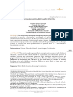 1 1 Fluxo Continuo A Socializao Na Educao Infantil