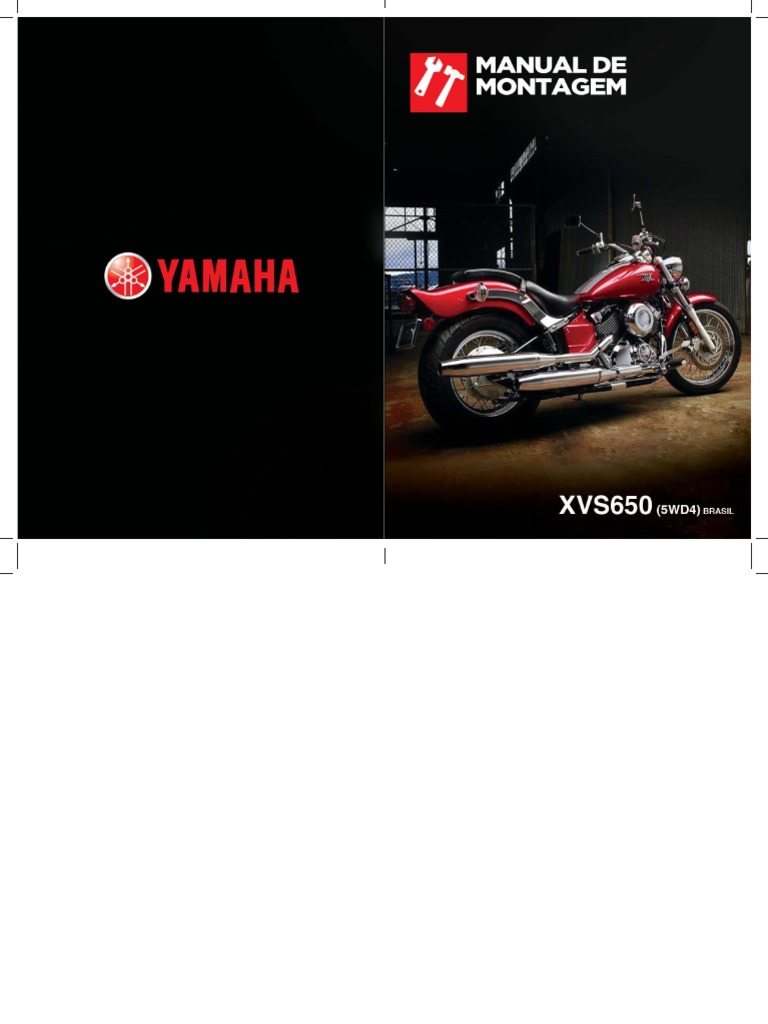 Manual de Montagem Drag Star 650 | PDF | Motocicleta | Bens manufaturados
